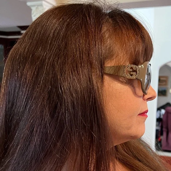 GUCCI crystal logo sunglasses - Picture 13 of 13